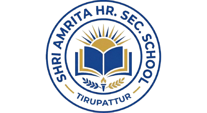 Sri Amirtha Matric Hr. Sec. School Logo